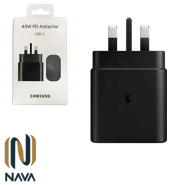 آداپتور اصلی سامسونگ 45 وات (samsung 45w pd adapter(usb c