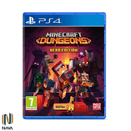 بازی minecraft dungeons hero edition مخصوص PS4