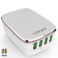 شارژر LDNIO A4404 دیواری با چهار پورت