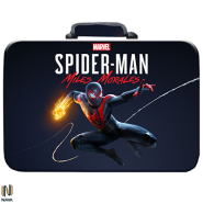 کیف ps5 slim طرح spider man miles morales