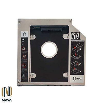 تبدیل درایو لپ تاپ به هارد second hdd caddy serial ata