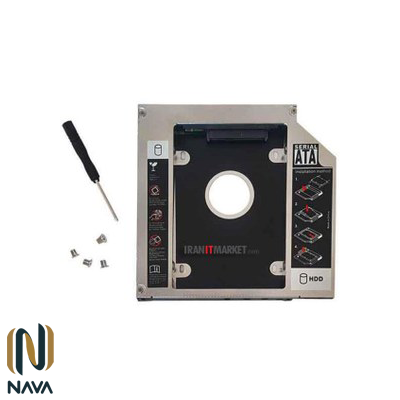تبدیل درایو لپ تاپ به هارد second hdd caddy serial ata