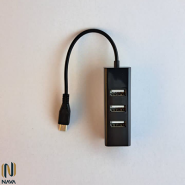 هاب USB سوکت دار Stecker 4-PORT