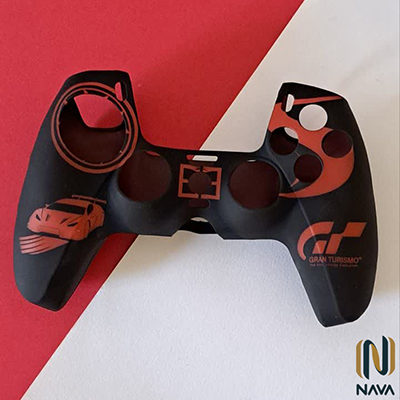 کاور دسته لیزری ps5 gran turismo مشکی قرمز ps5