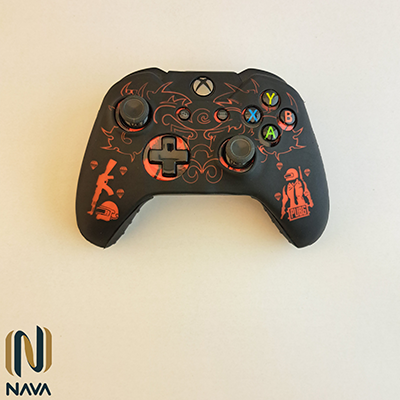 کاور دسته Xbox Series X|S طرح PUBG مشکی قرمز