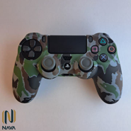کاور دسته ارتشی ps4 خاکستری سبز مشکی