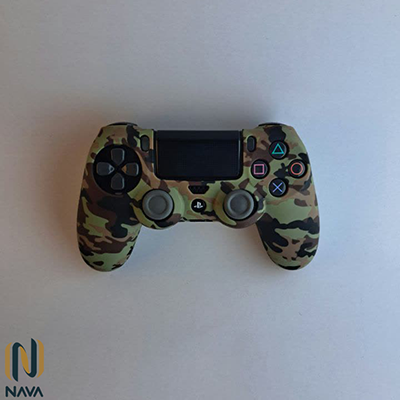 کاور دسته ارتشی ps4 سبز قهوه ای